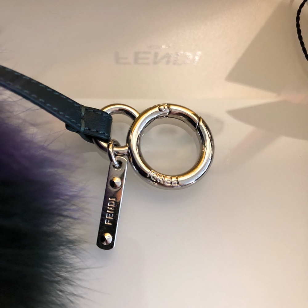 Fendi Mink Amethyst Bag Monster Charm - Picture 3 of 4